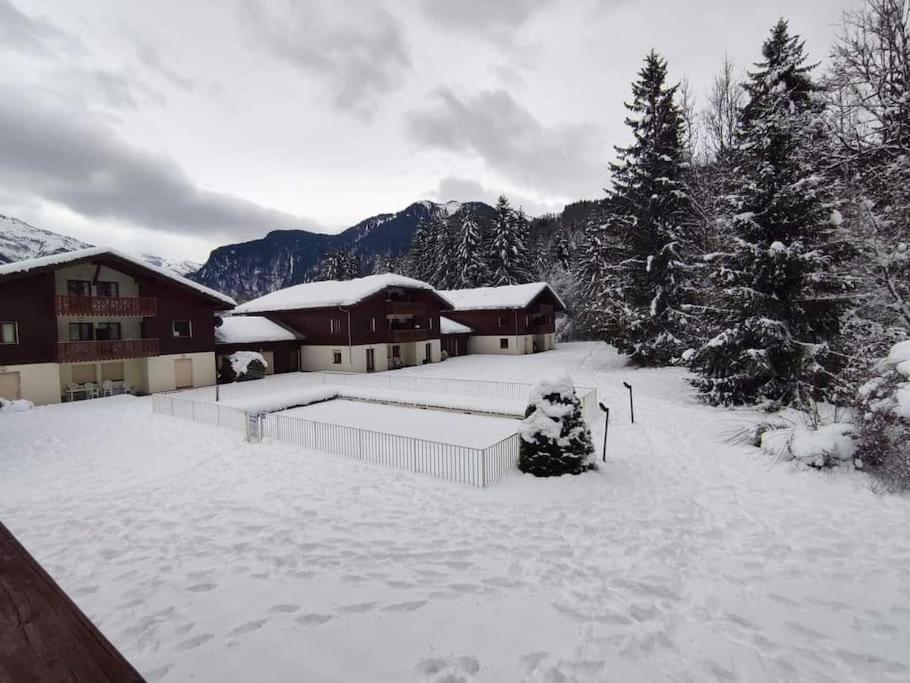 Samoens Residence Grand Tetras 4 Personnes Piscine Kültér fotó